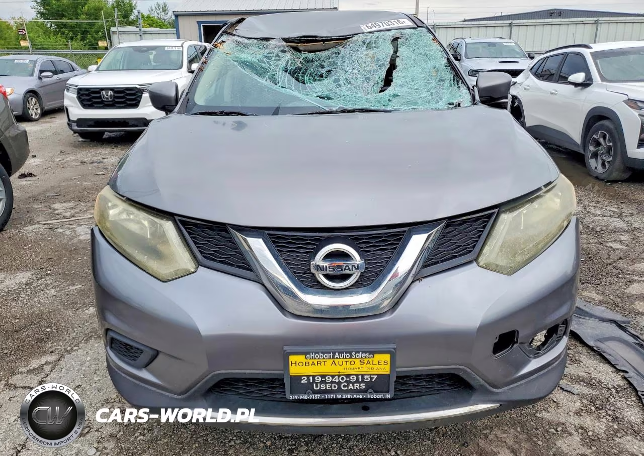 2016 Nissan Rogue S VIN:KNMAT2MV7GP645839 - 5