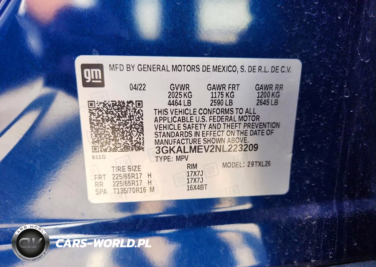 2022 GMC Terrain Sle VIN:3GKALMEV2NL223209 - 14