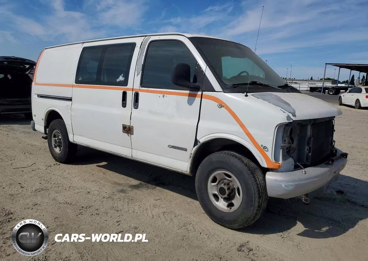2002 Chevrolet Express G2500 Delivery Van VIN:1GCGG25R221179622 - 4