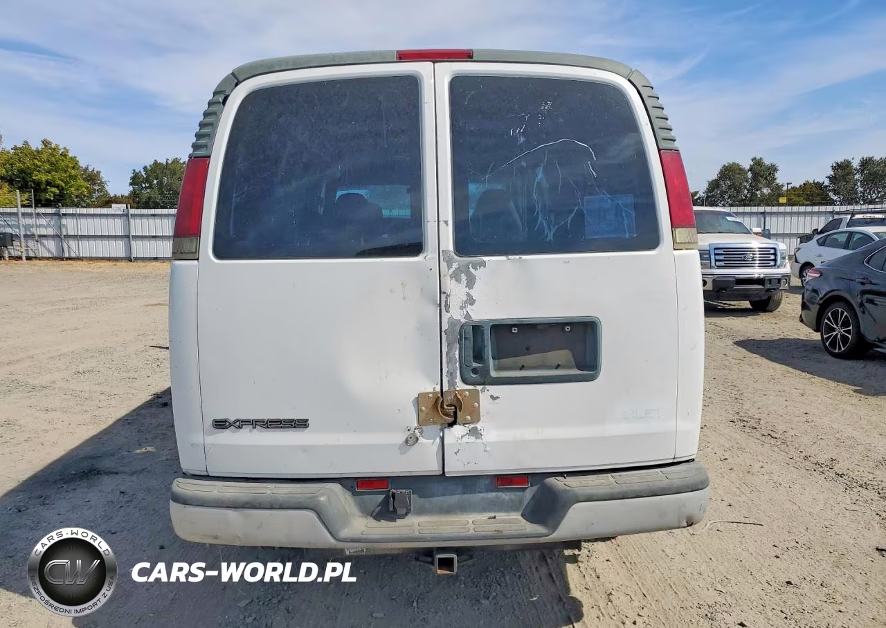 2002 Chevrolet Express G2500 Delivery Van VIN:1GCGG25R221179622 - 6