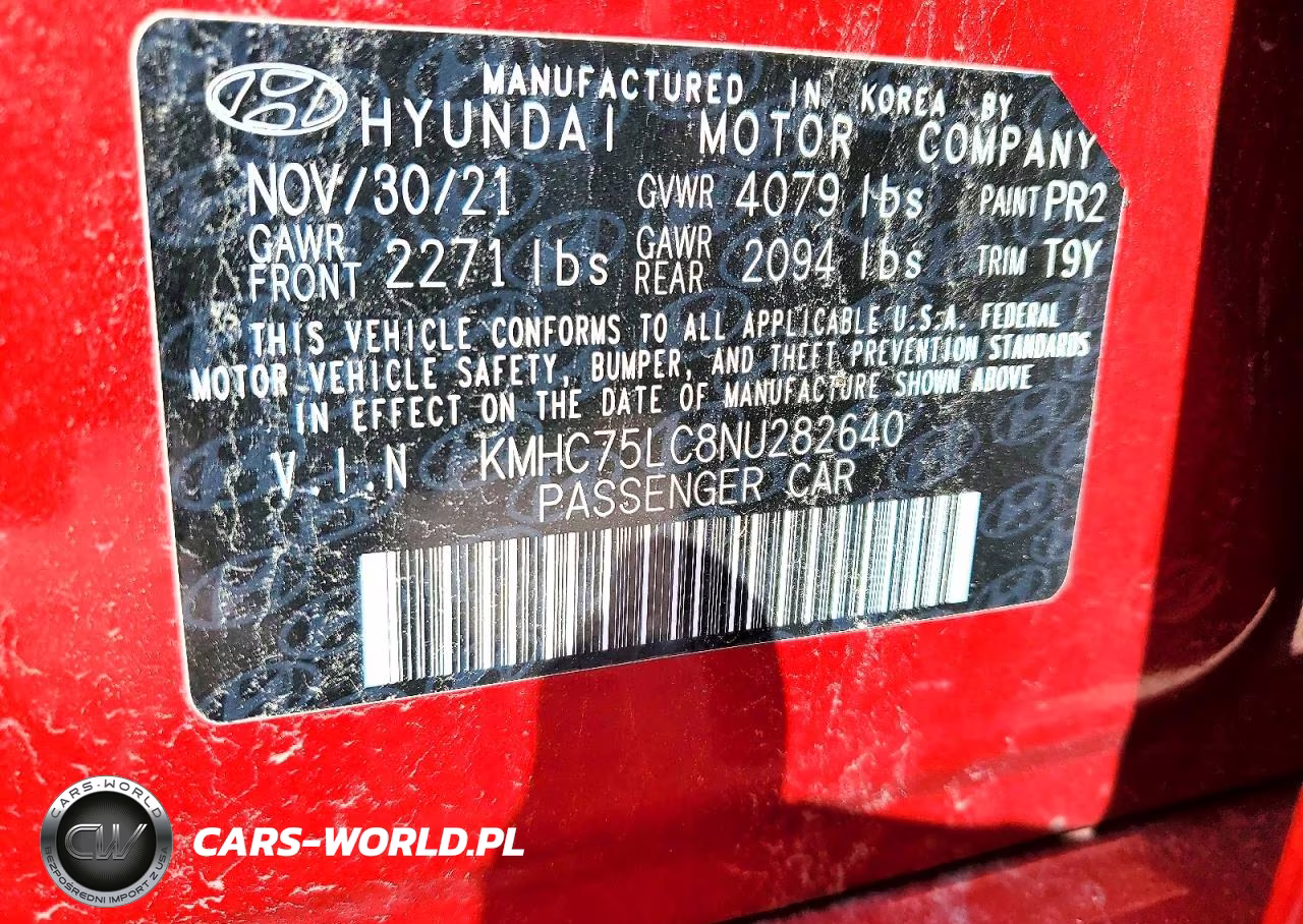 2022 Hyundai Ioniq Se VIN:KMHC75LC8NU282640 - 12