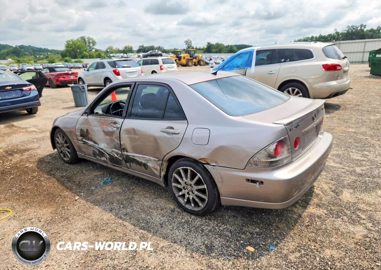 2004 Lexus Is 300 VIN:JTHBD192340092443 - 2