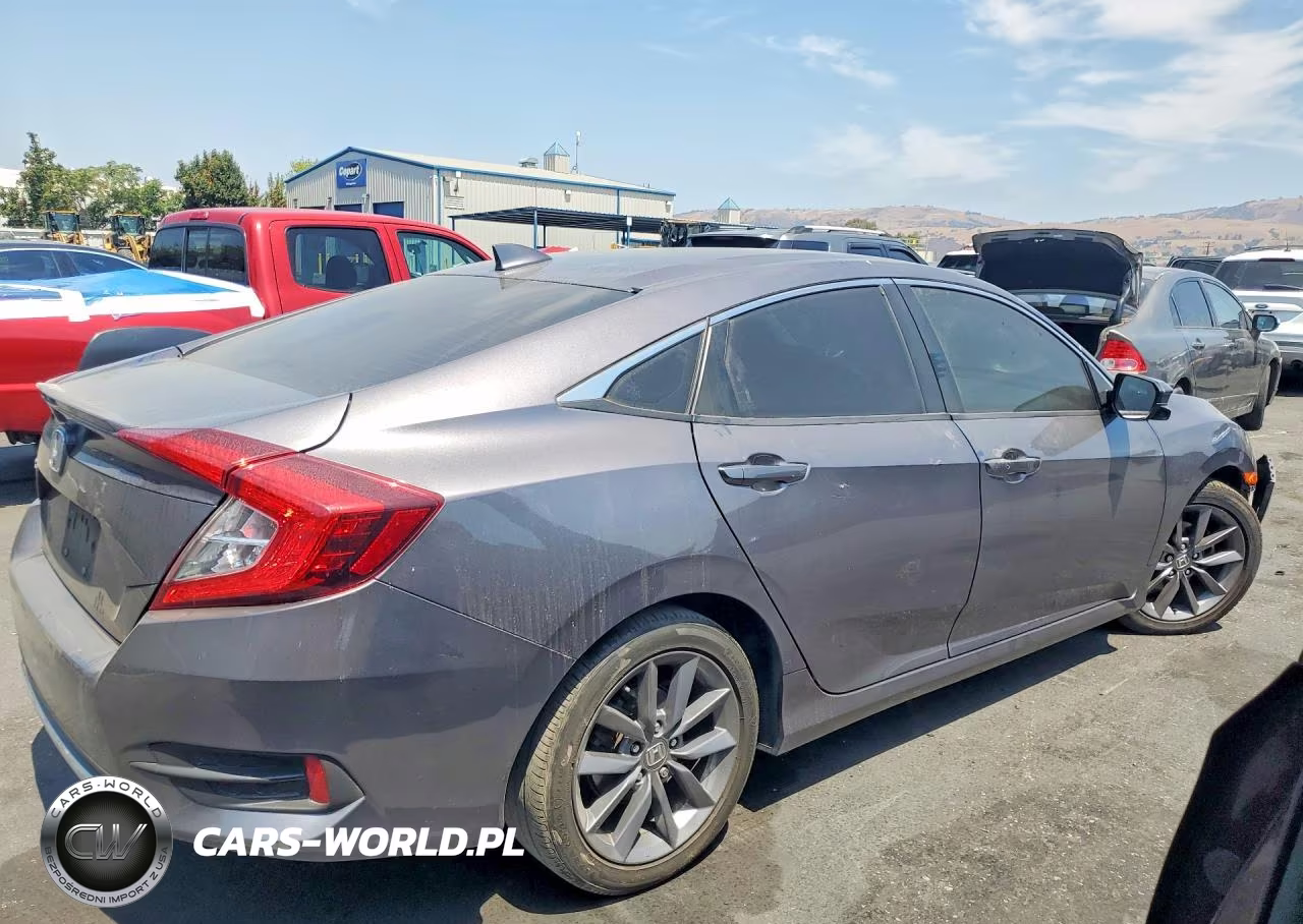 2021 Honda Civic Ex VIN:19XFC1F38ME201280 - 3