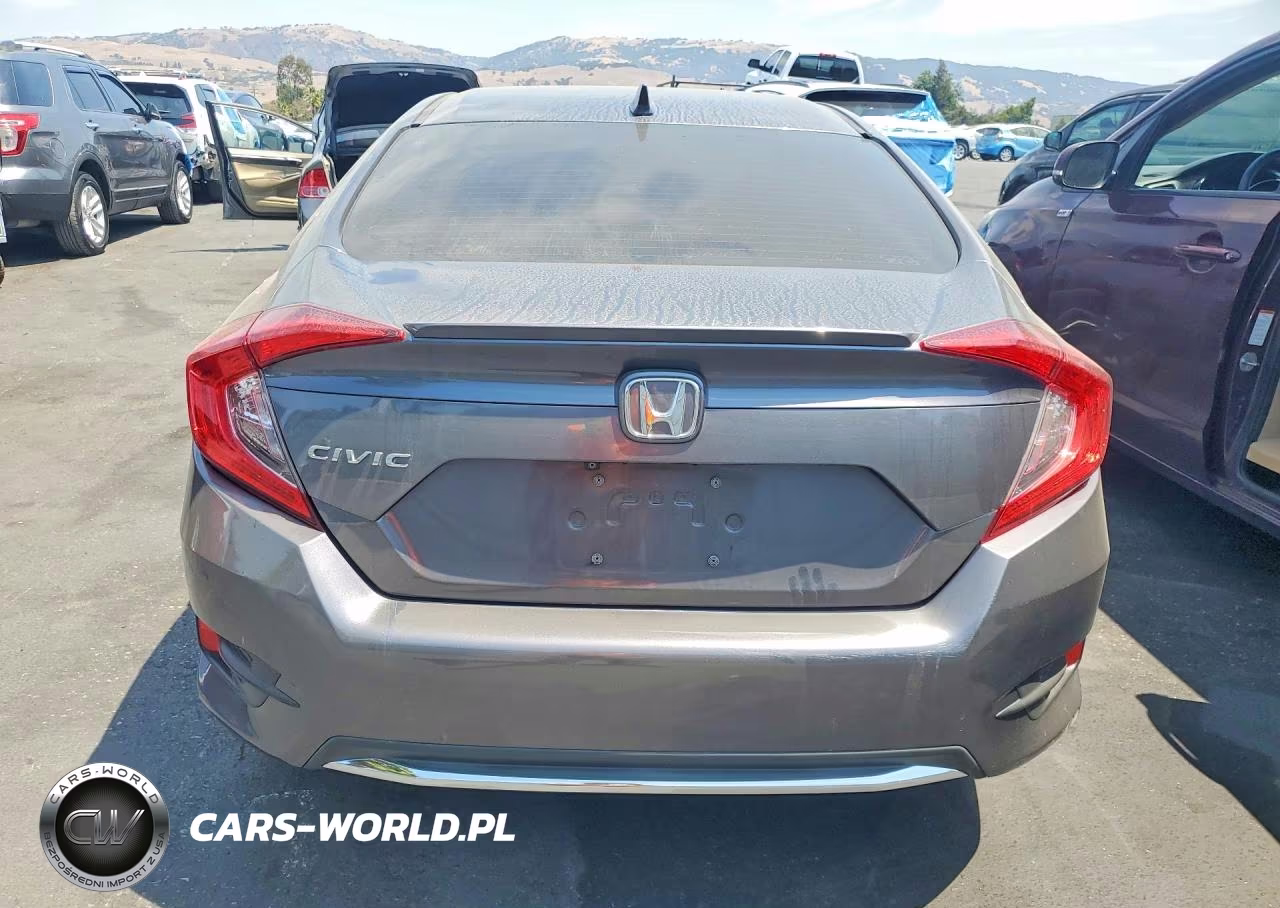 2021 Honda Civic Ex VIN:19XFC1F38ME201280 - 6