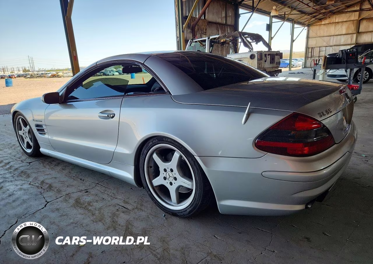 2004 Mercedes-Benz Sl 55 Amg VIN:WDBSK74F84F066596 - 2