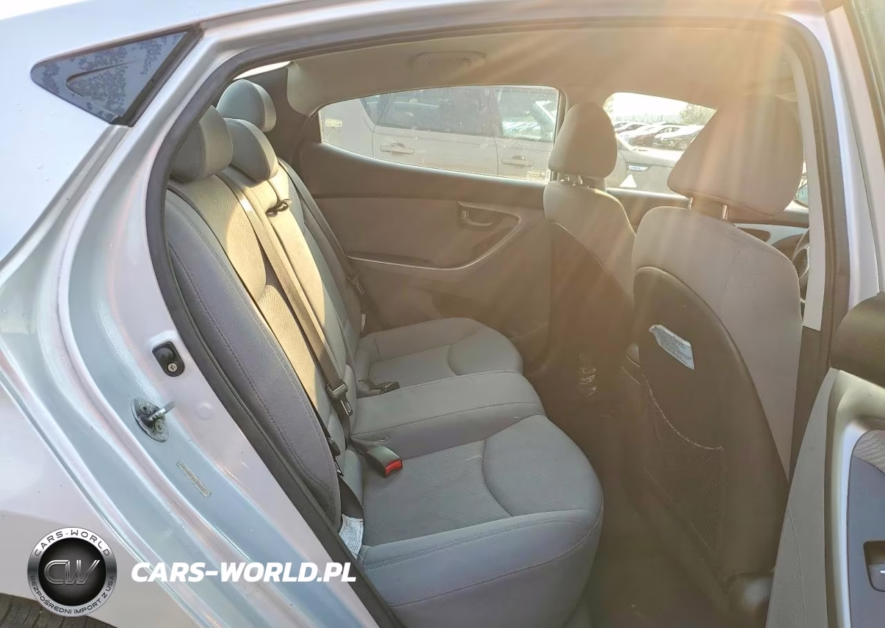 2013 Hyundai Elantra Gls VIN:KMHDH4AE6DU846333 - 10