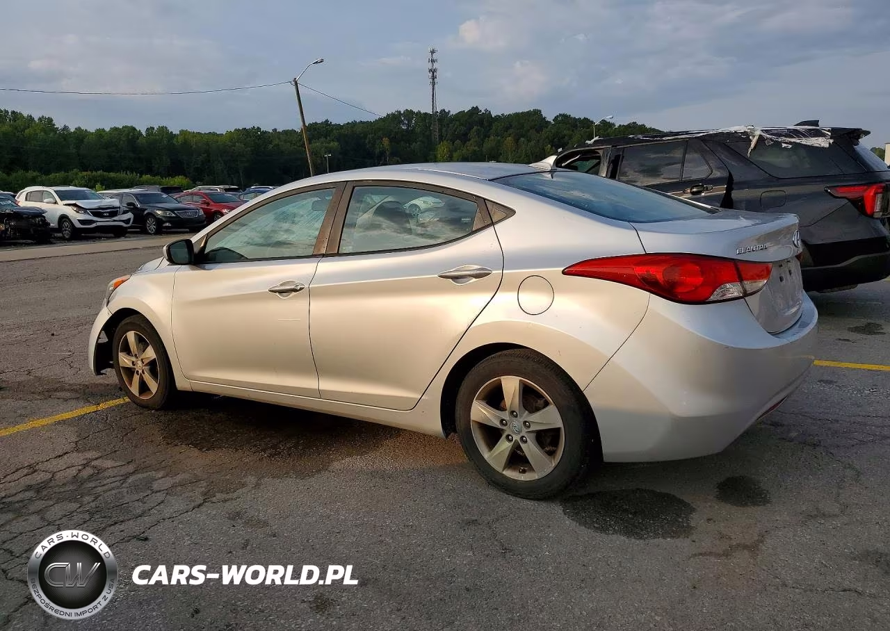 2013 Hyundai Elantra Gls VIN:KMHDH4AE6DU846333 - 2