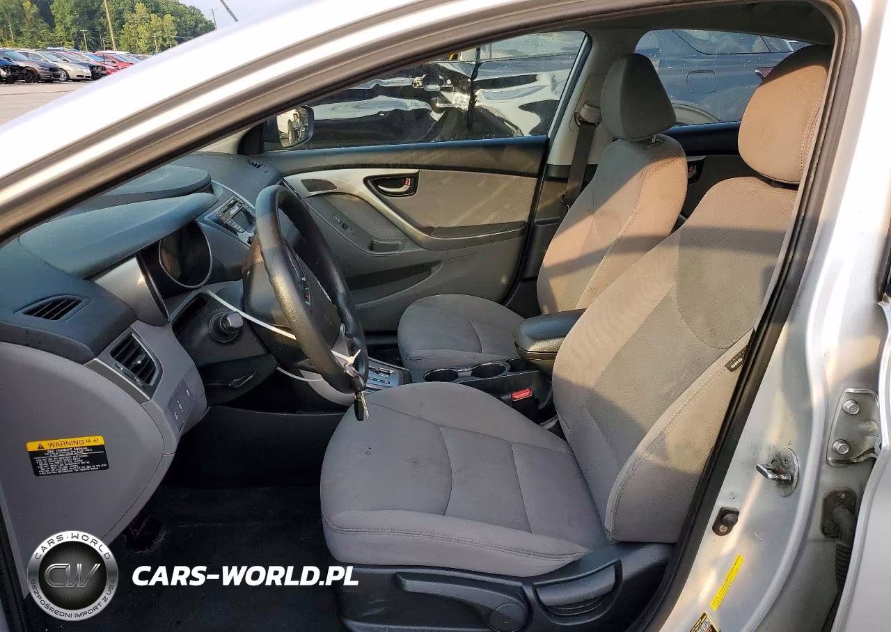 2013 Hyundai Elantra Gls VIN:KMHDH4AE6DU846333 - 7