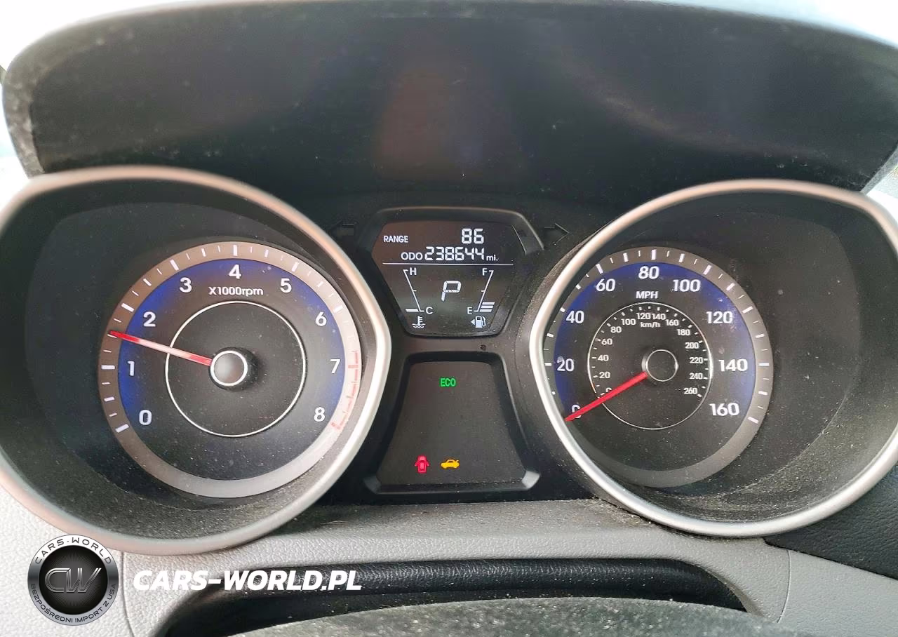 2013 Hyundai Elantra Gls VIN:KMHDH4AE6DU846333 - 9