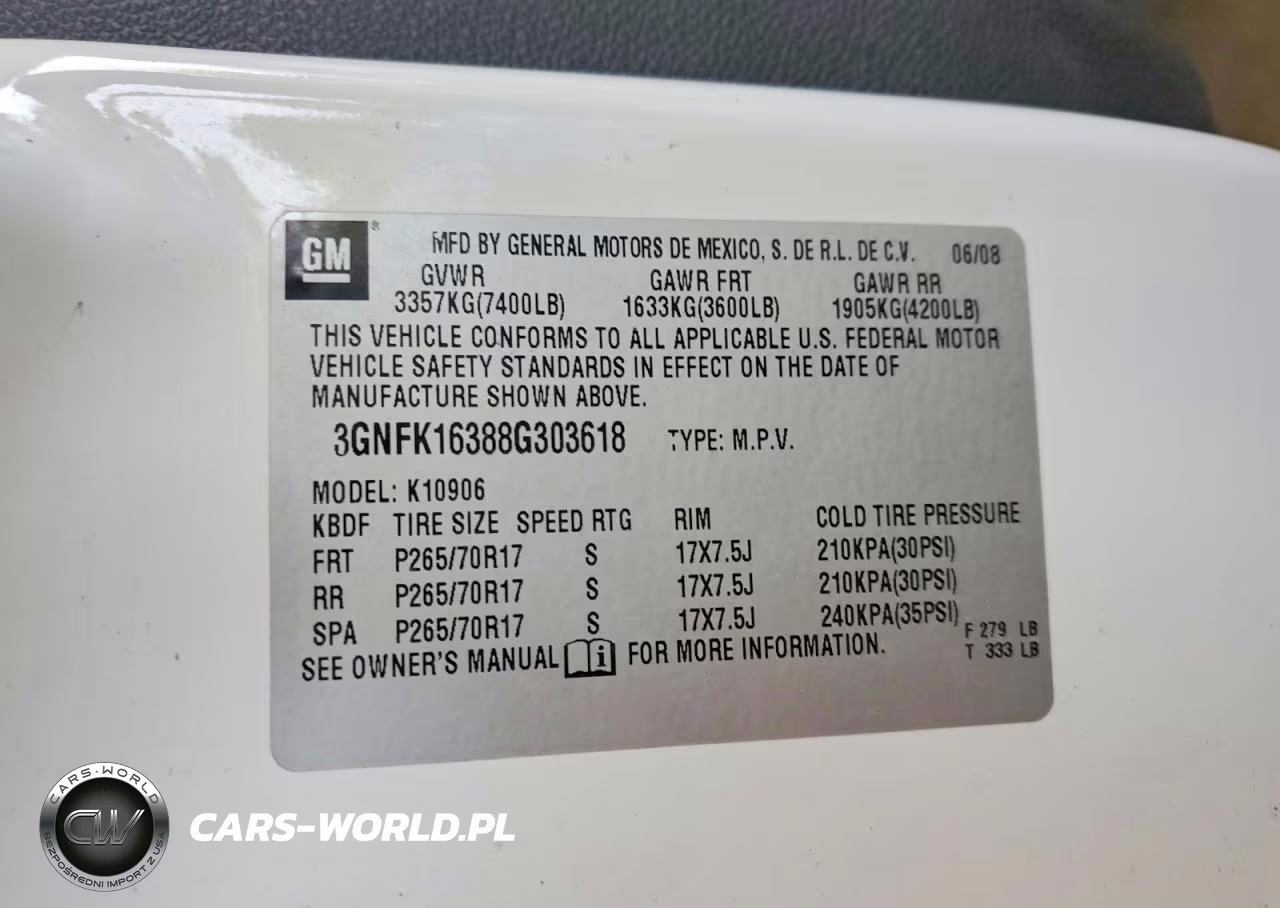 2008 Chevrolet Suburban K1500 Ls VIN:3GNFK16388G303618 - 13