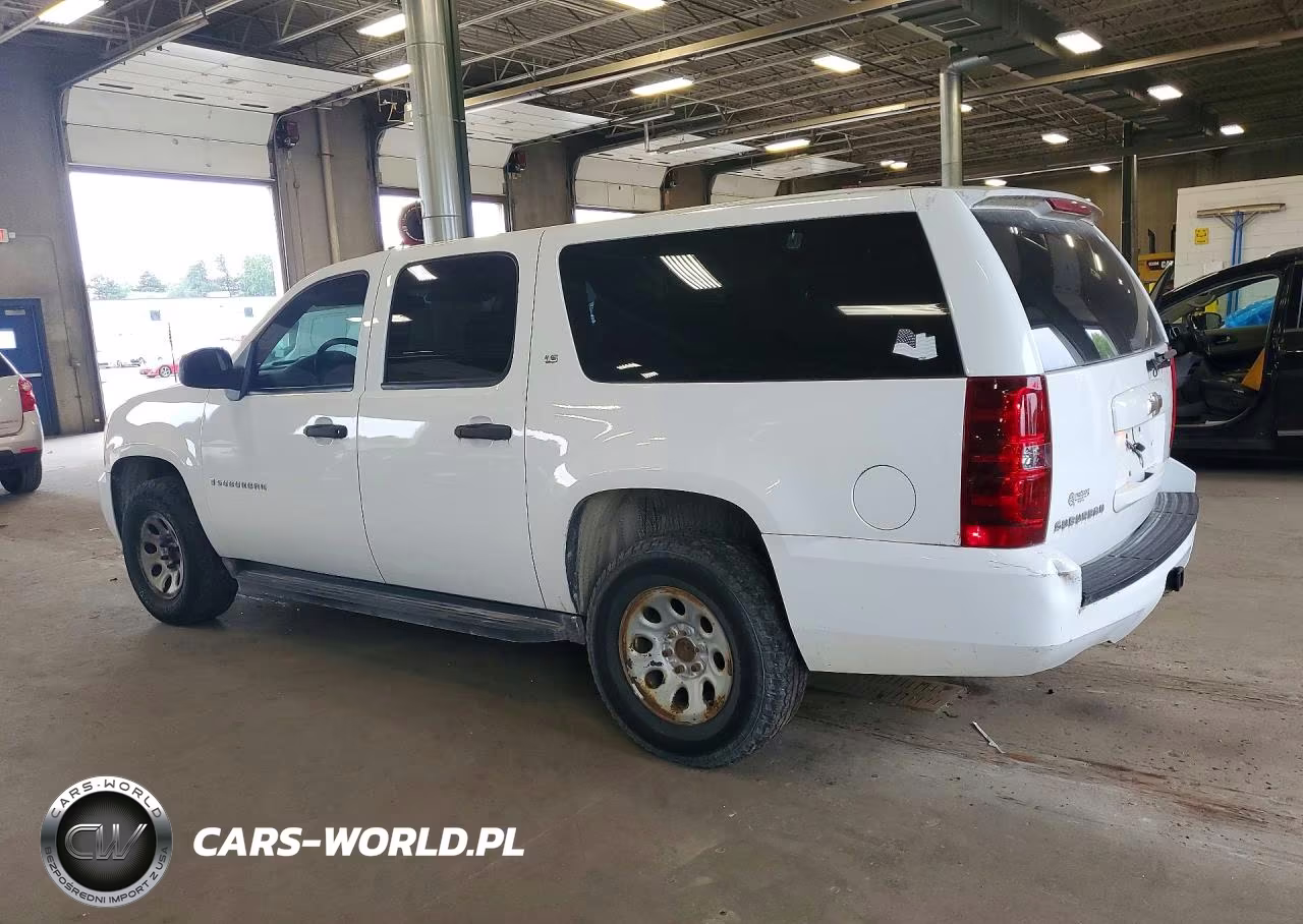2008 Chevrolet Suburban K1500 Ls VIN:3GNFK16388G303618 - 2