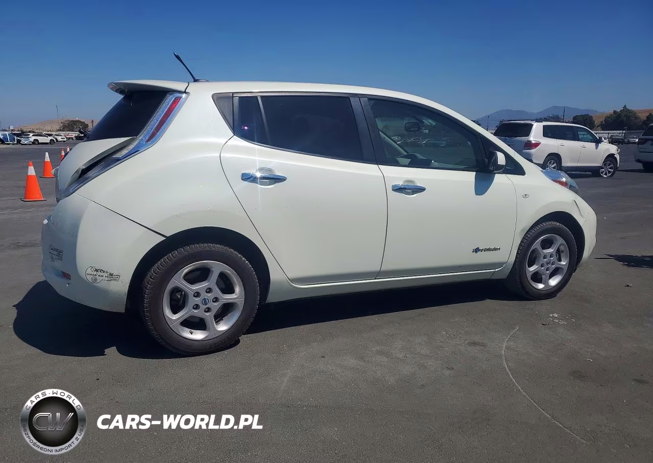 2012 Nissan Leaf Sv VIN:JN1AZ0CP9CT019865 - 3