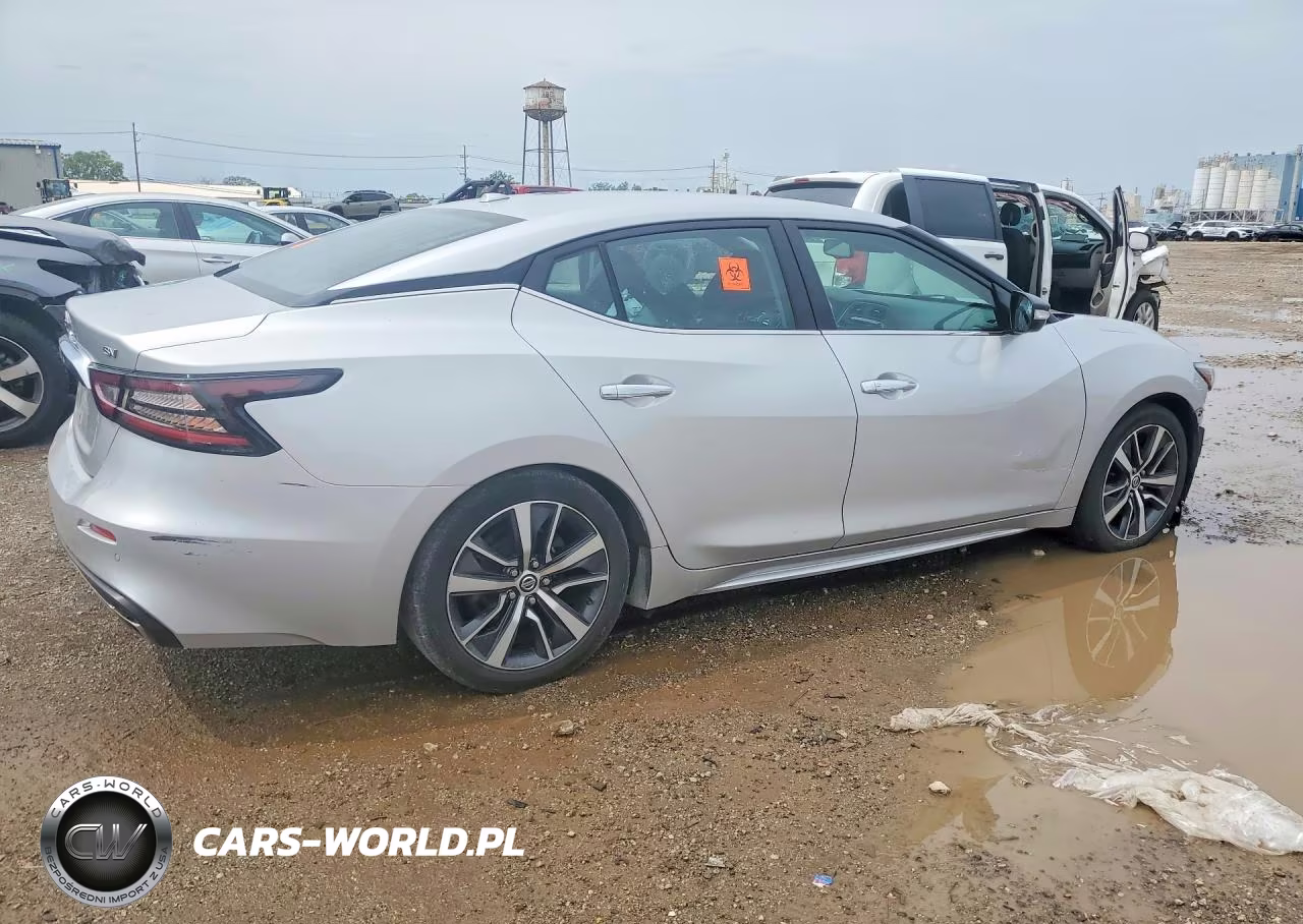 2020 Nissan Maxima Sv VIN:1N4AA6CV9LC372814 - 3