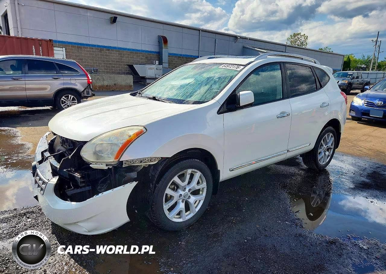 2013 Nissan Rogue S VIN:JN8AS5MV5DW661628 - 1
