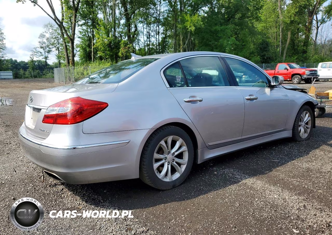 2012 Hyundai Genesis 3.8L VIN:KMHGC4DD3CU204827 - 3