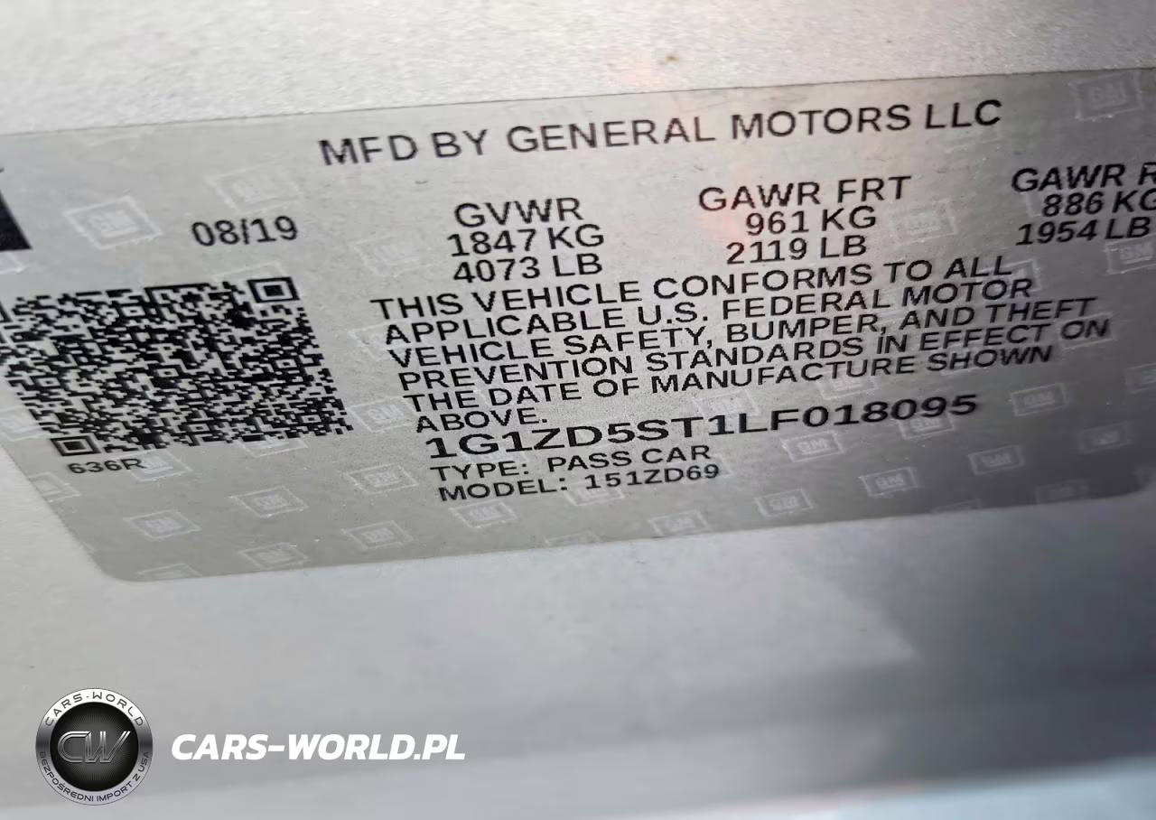2020 Chevrolet Malibu Lt VIN:1G1ZD5ST1LF018095 - 13