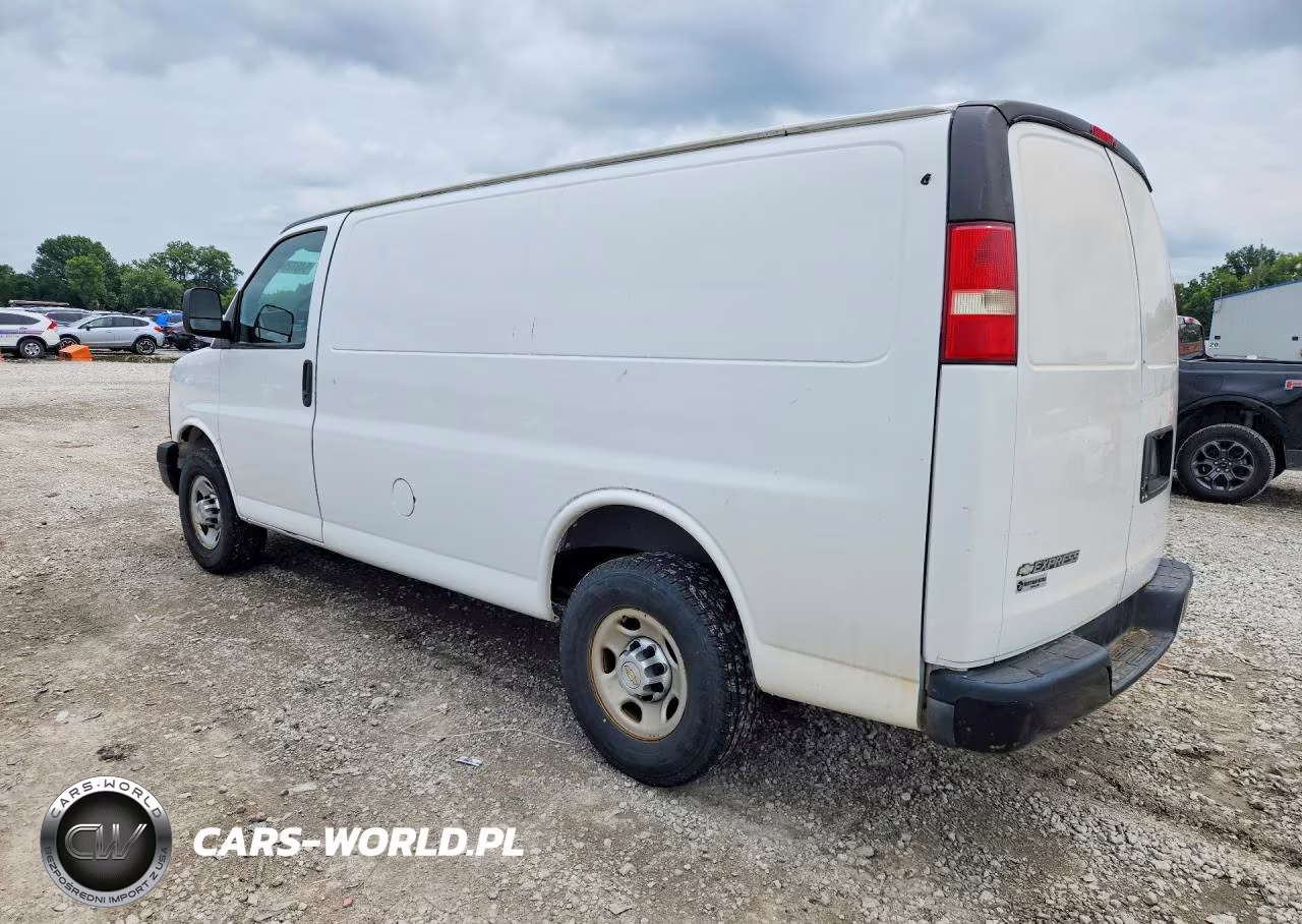 2013 Chevrolet Express 2500 Cargo Delivery Van VIN:1GCWGFCA7D1128541 - 2