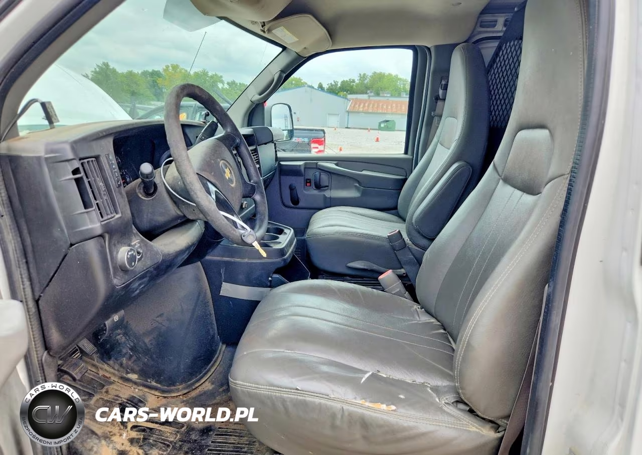2013 Chevrolet Express 2500 Cargo Delivery Van VIN:1GCWGFCA7D1128541 - 7