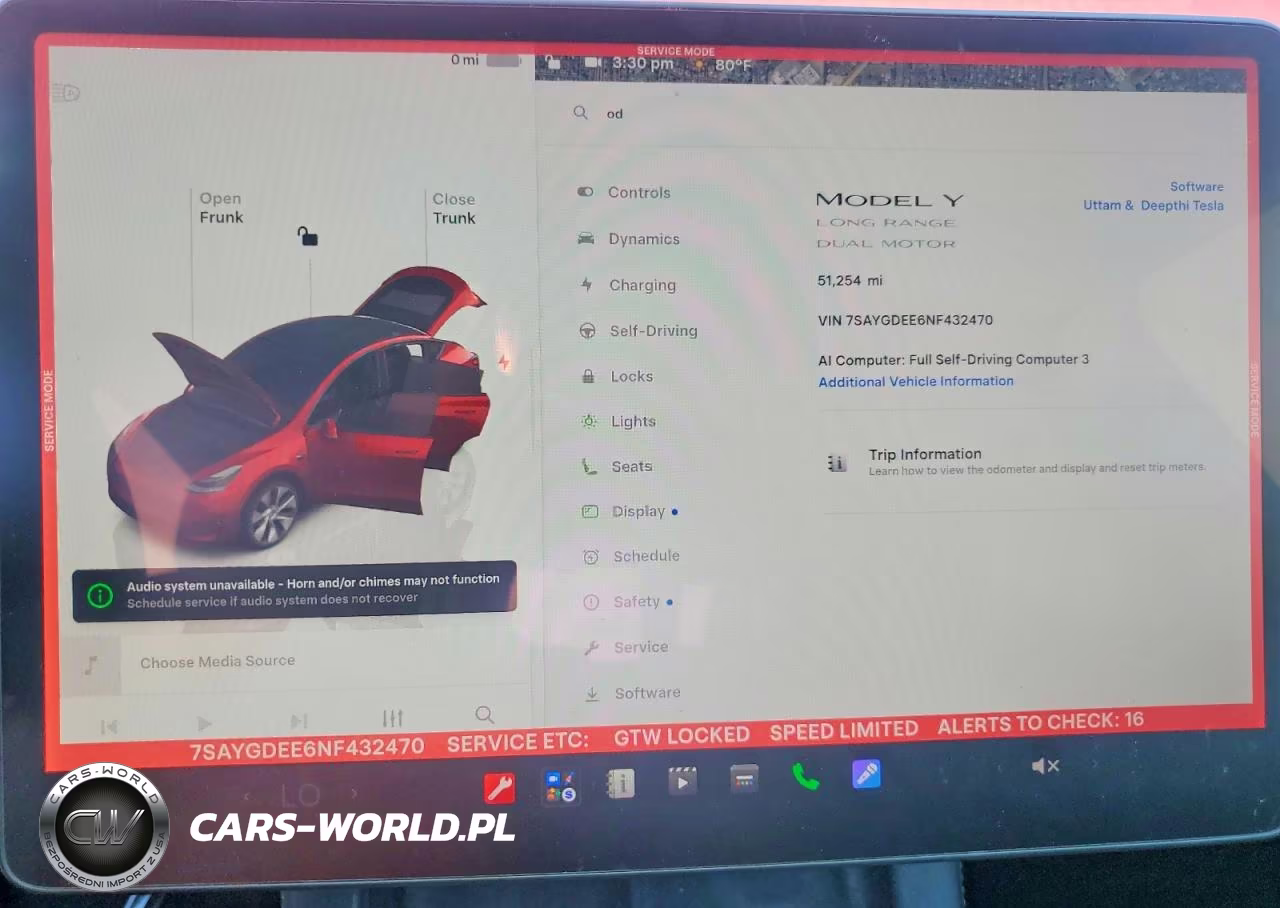2022 Tesla Model Y VIN:7SAYGDEE6NF432470 - 9