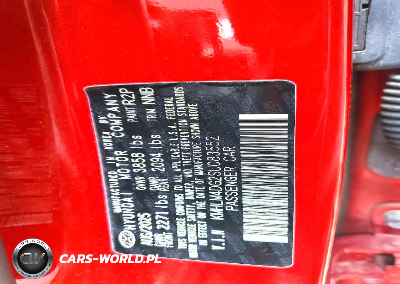 2025 Hyundai Elantra Sel Sport VIN:KMHLM4DG2SU083552 - 12