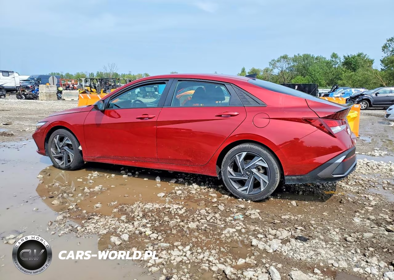 2025 Hyundai Elantra Sel Sport VIN:KMHLM4DG2SU083552 - 2