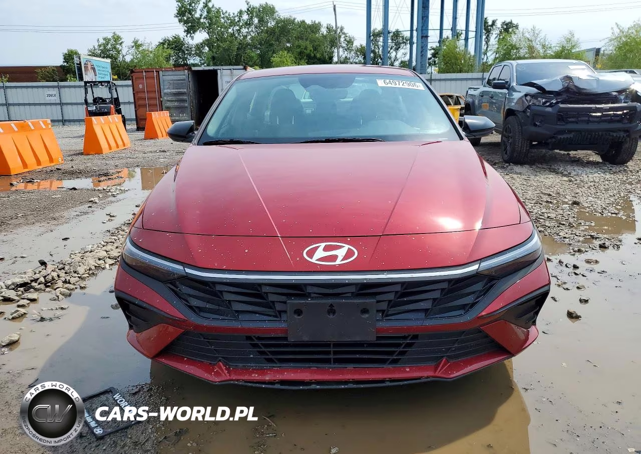 2025 Hyundai Elantra Sel Sport VIN:KMHLM4DG2SU083552 - 5