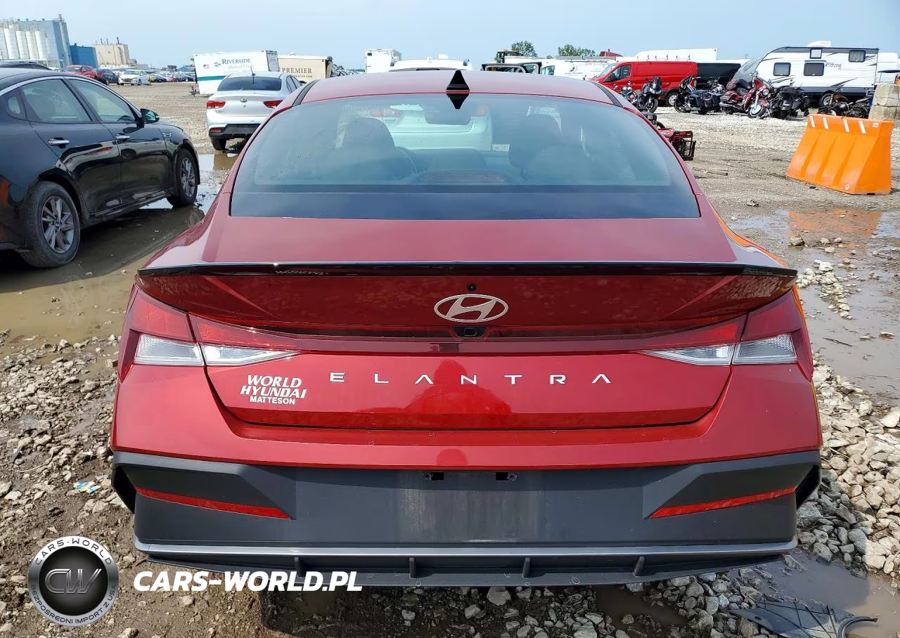 2025 Hyundai Elantra Sel Sport VIN:KMHLM4DG2SU083552 - 6