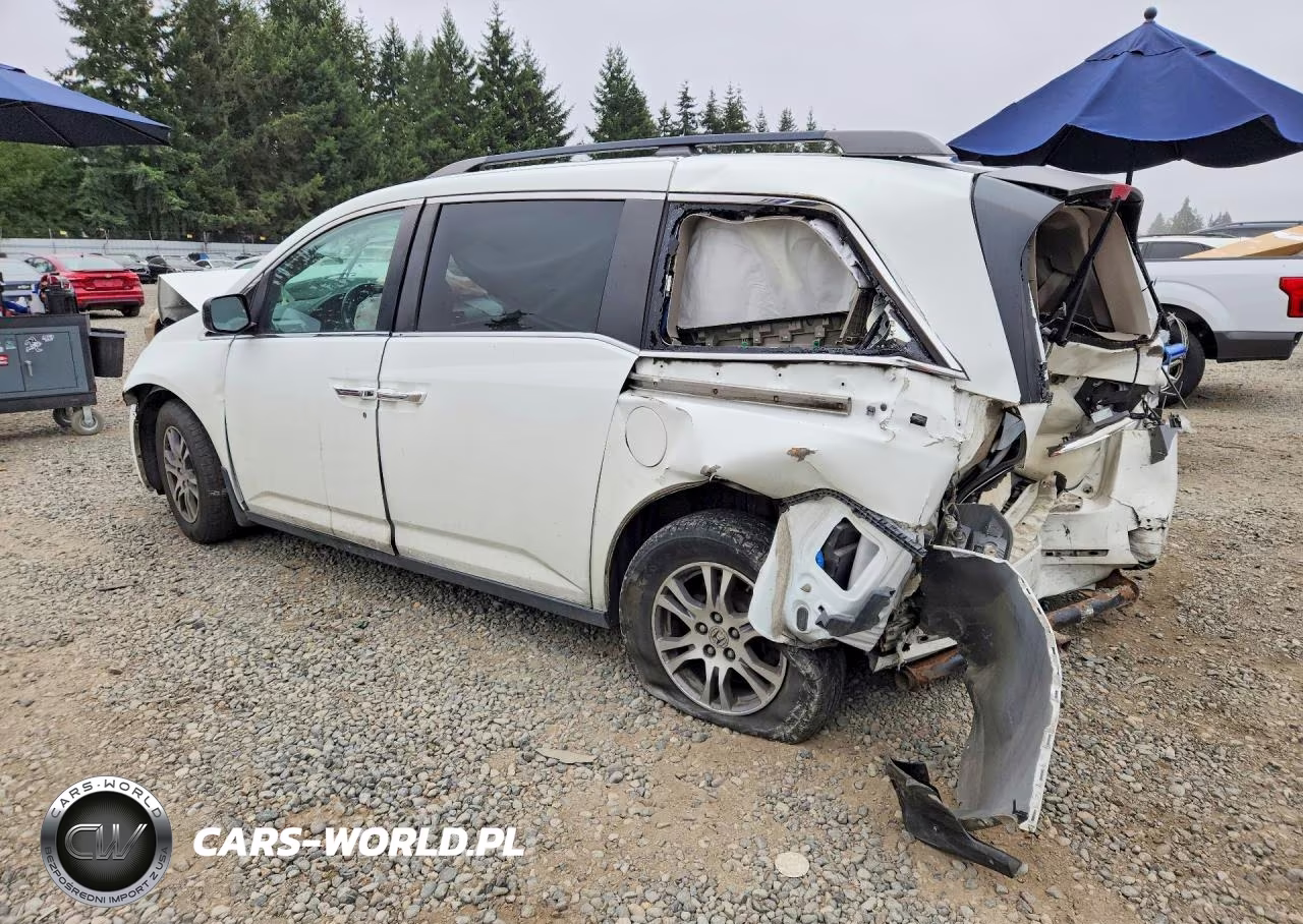 2012 Honda Odyssey Exl VIN:5FNRL5H62CB026190 - 2