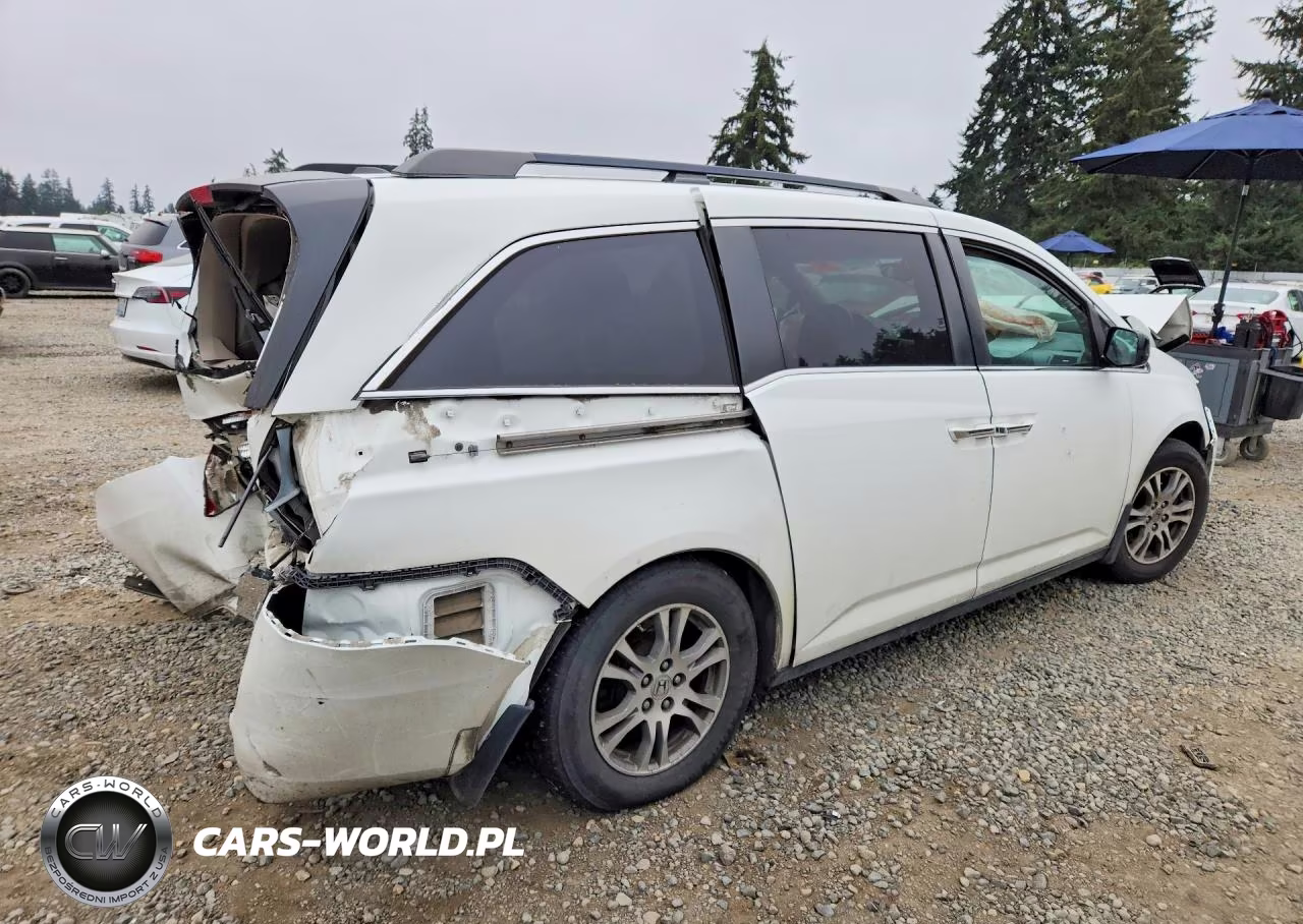 2012 Honda Odyssey Exl VIN:5FNRL5H62CB026190 - 3