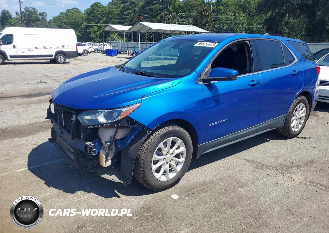 2019 Chevrolet Equinox Lt VIN:3GNAXKEV9KS574731 - 1
