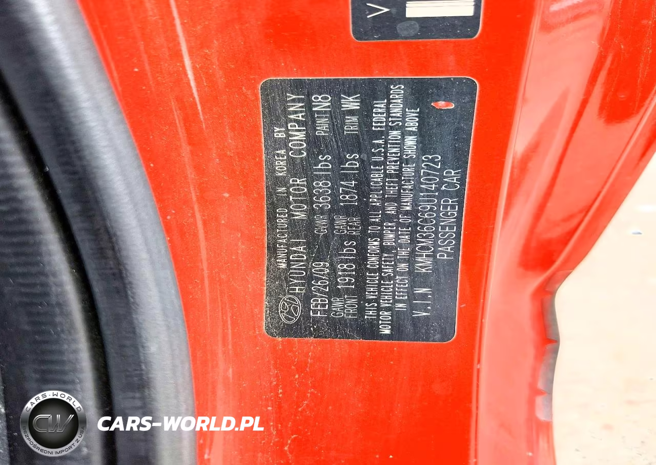 2009 Hyundai Accent Gs VIN:KMHCM36C69U140723 - 12