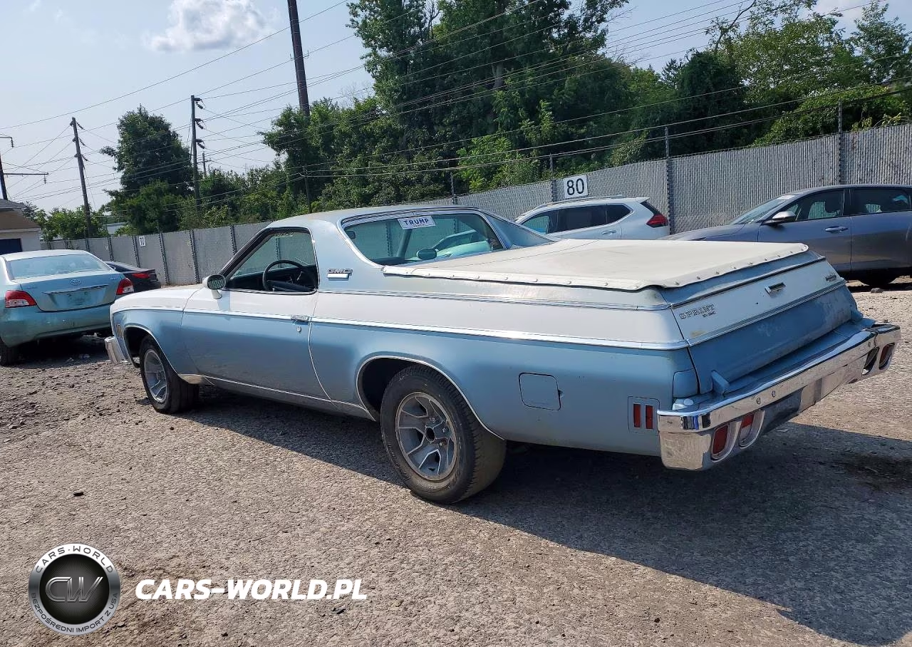 1977 GMC Sprint Classic VIN:5D80L7D500959 - 2