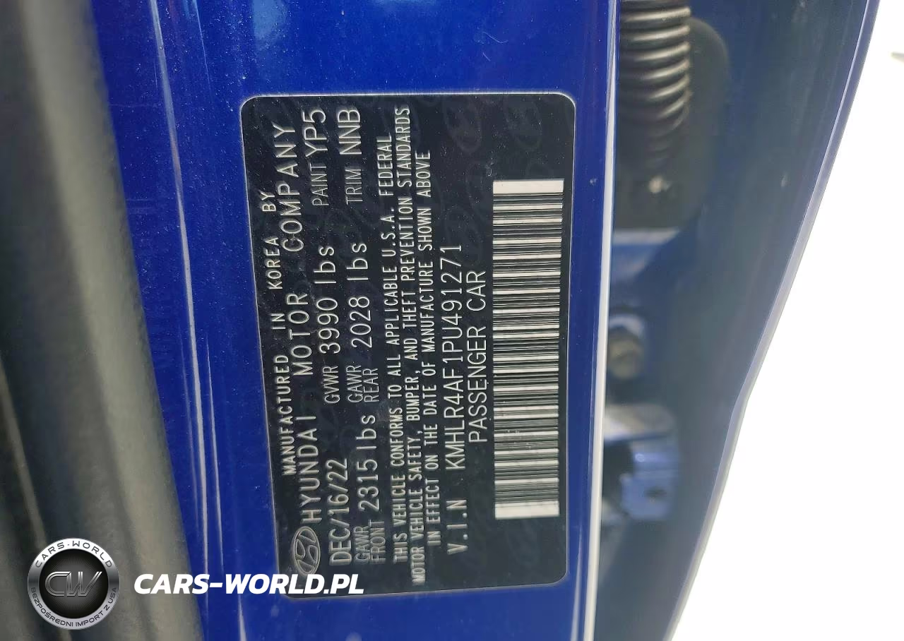 2023 Hyundai Elantra N Line VIN:KMHLR4AF1PU491271 - 13