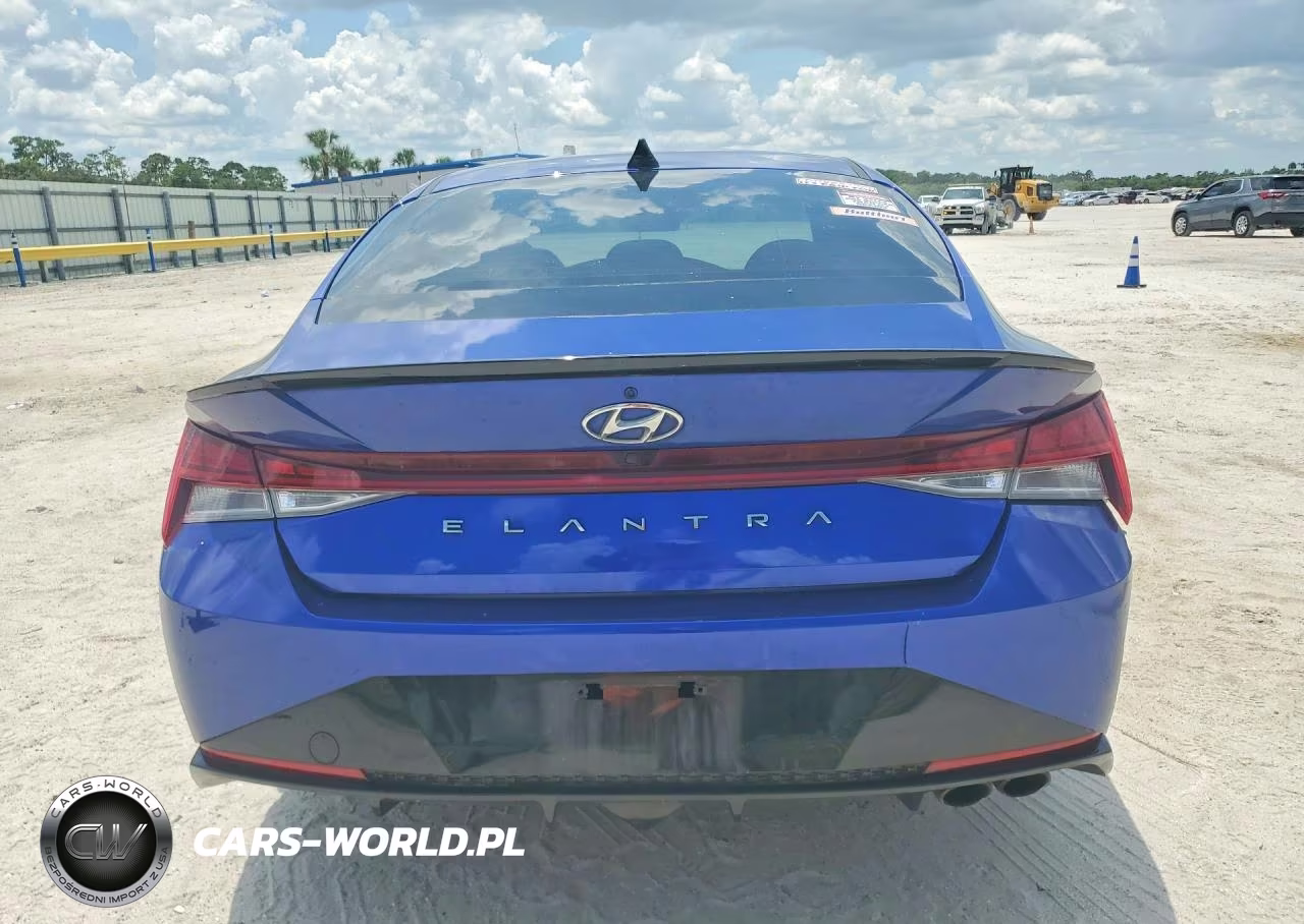 2023 Hyundai Elantra N Line VIN:KMHLR4AF1PU491271 - 6