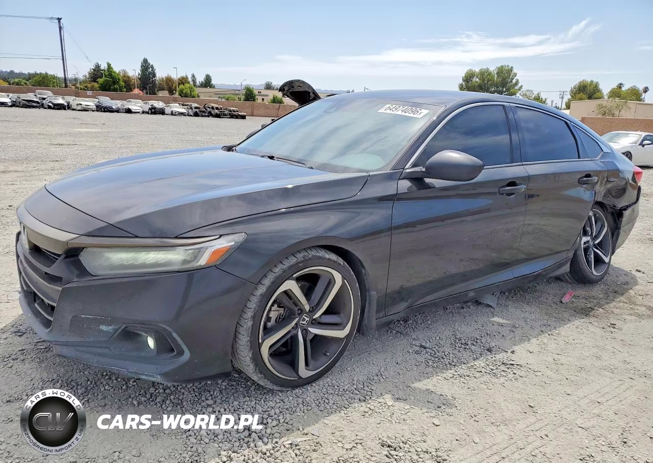 2021 Honda Accord Sport VIN:1HGCV1F36MA076457 - 1