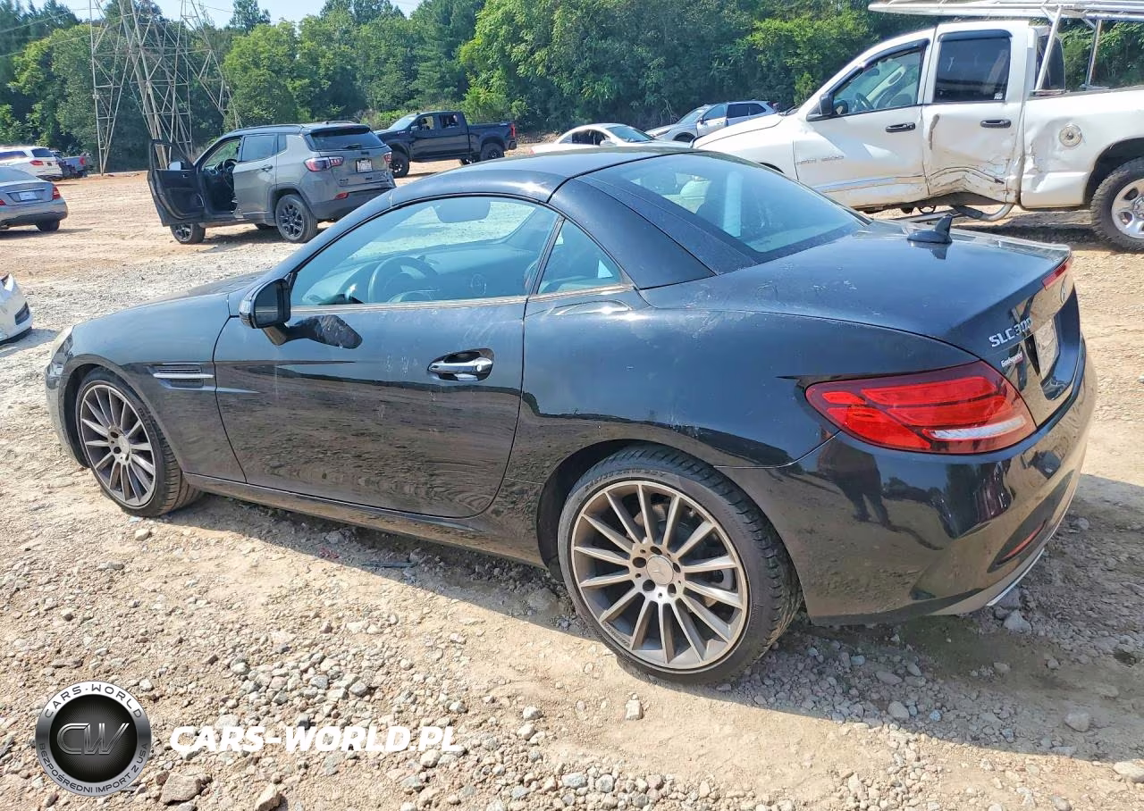 2017 Mercedes-Benz Slc 300 VIN:WDDPK3JA3HF128474 - 2