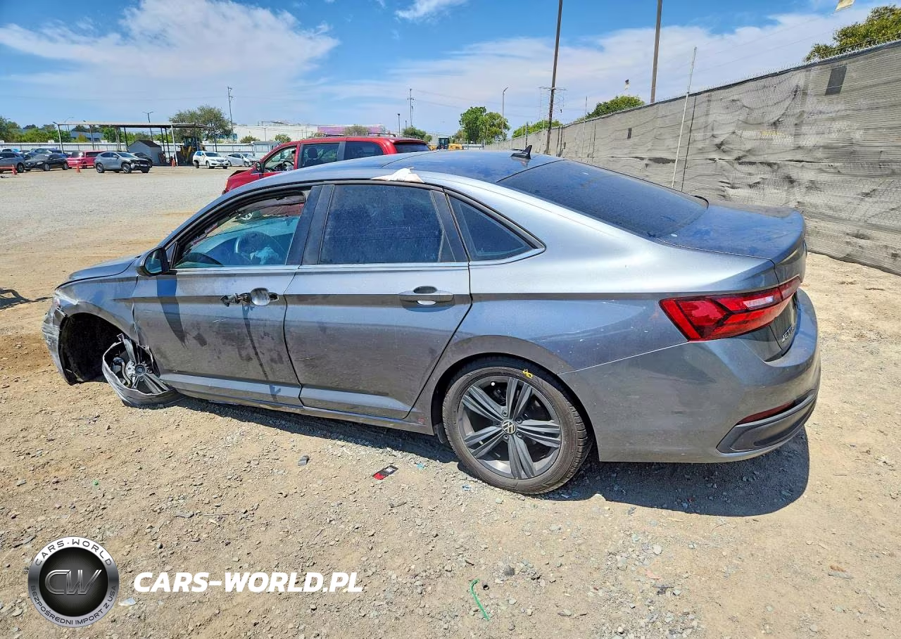 2022 Volkswagen Jetta Se VIN:3VW7M7BU5NM005384 - 2
