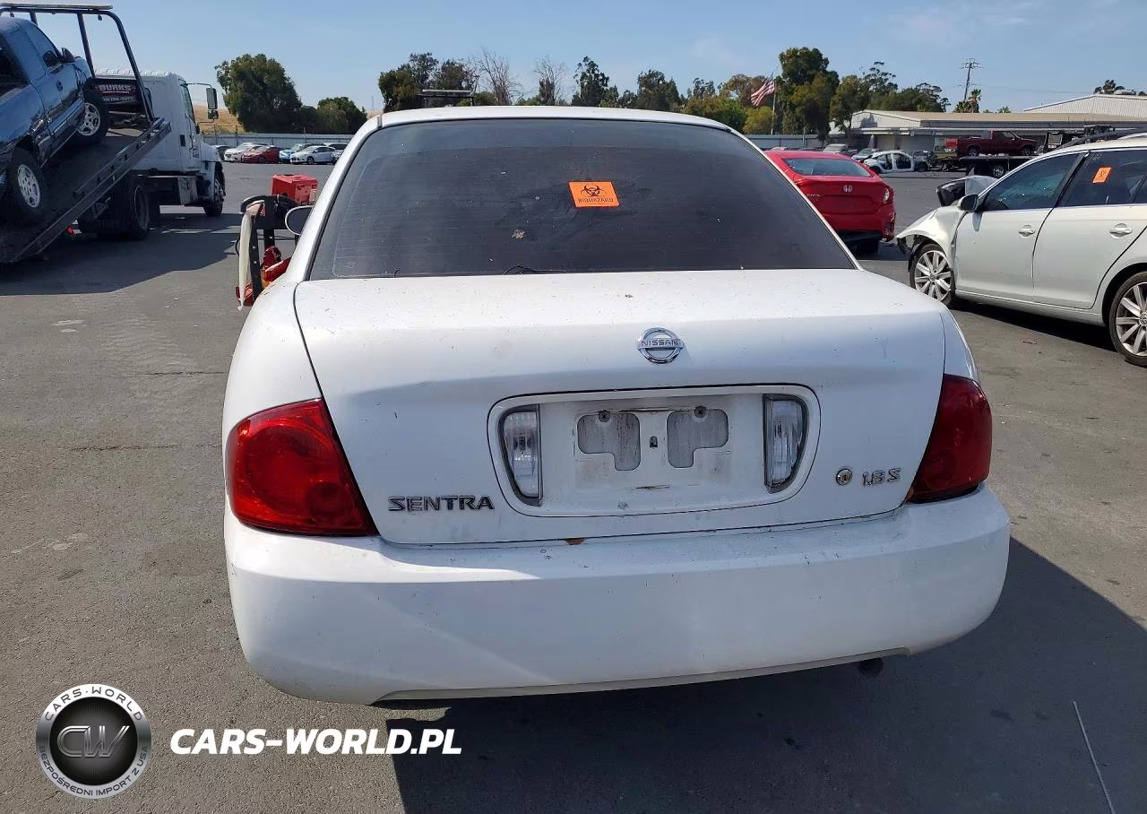 2006 Nissan Sentra 1.8 VIN:3N1CB51D26L530054 - 6