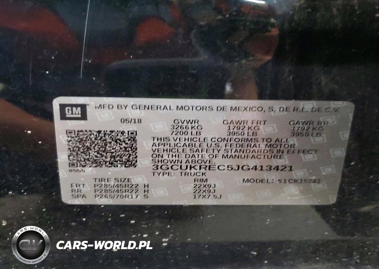 2018 Chevrolet Silverado K1500 Lt VIN:3GCUKREC5JG413421 - 13