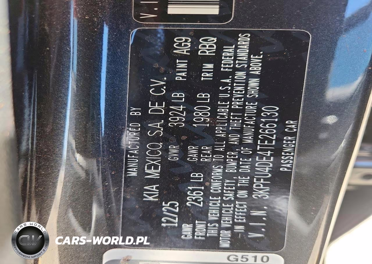 2026 Kia K4 Ex VIN:3KPFU4DE4TE266130 - 13