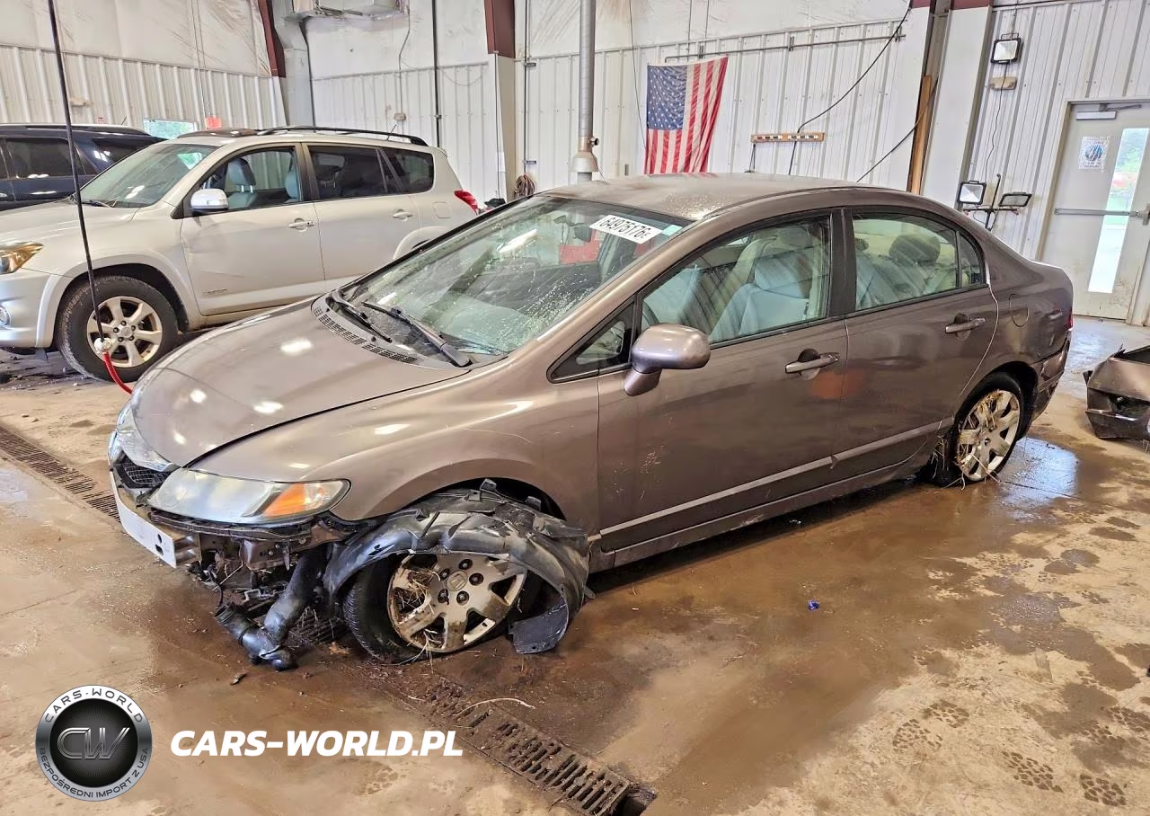 2010 Honda Civic Lx VIN:2HGFA1F52AH560097 - 1