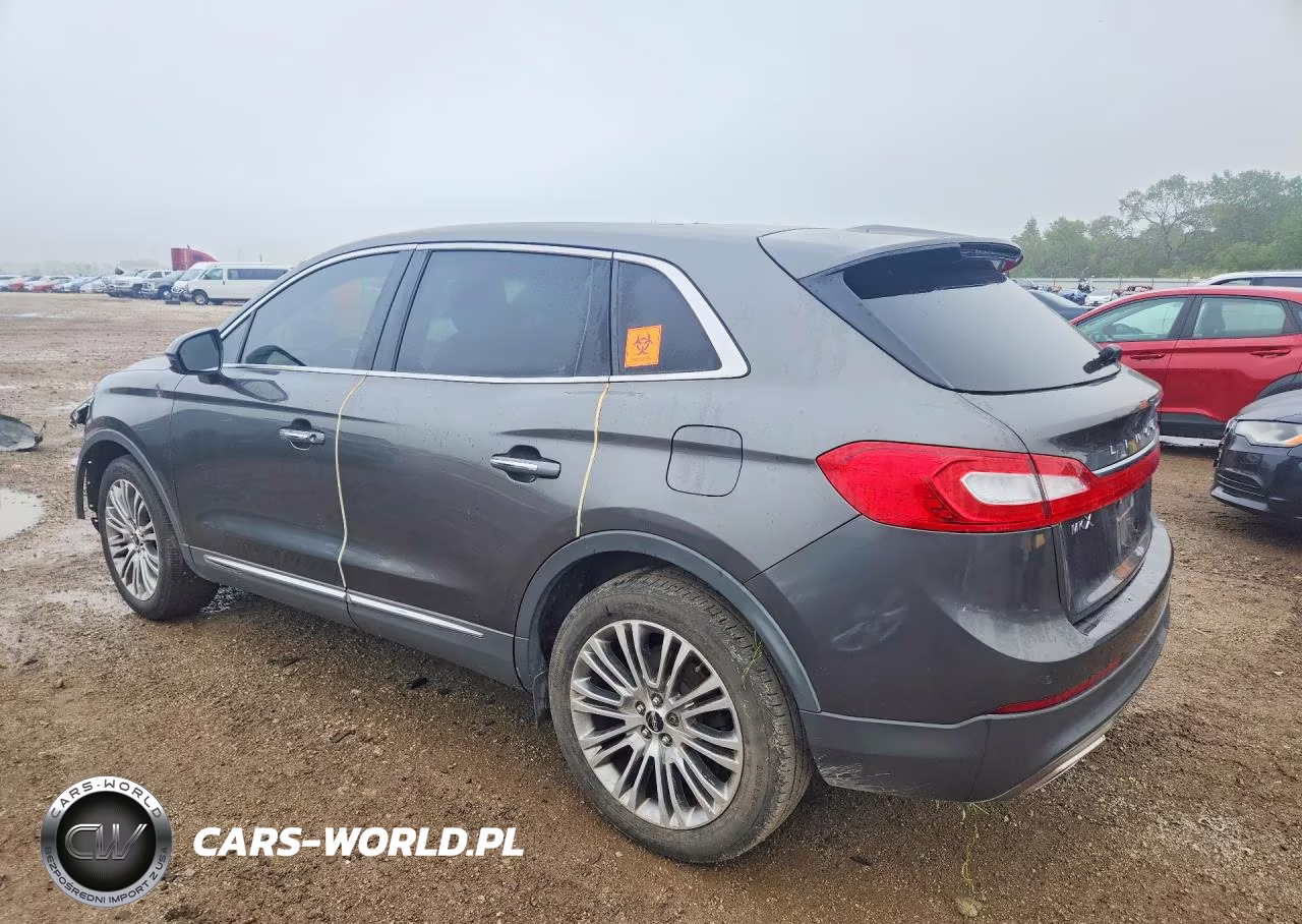 2018 Lincoln Mkx Reserve VIN:2LMPJ6LR3JBL30725 - 2