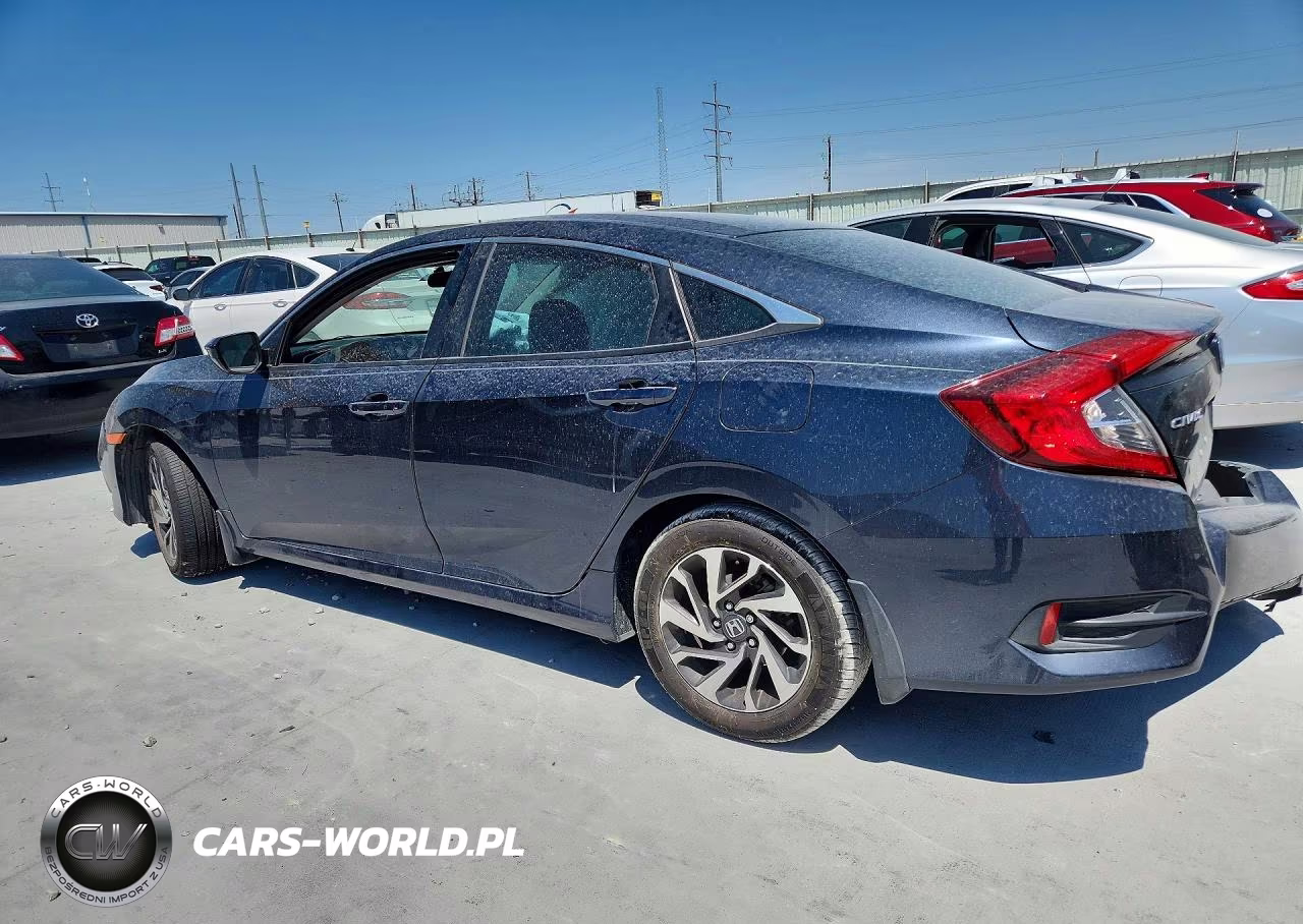 2016 Honda Civic Ex VIN:19XFC2F74GE030816 - 2