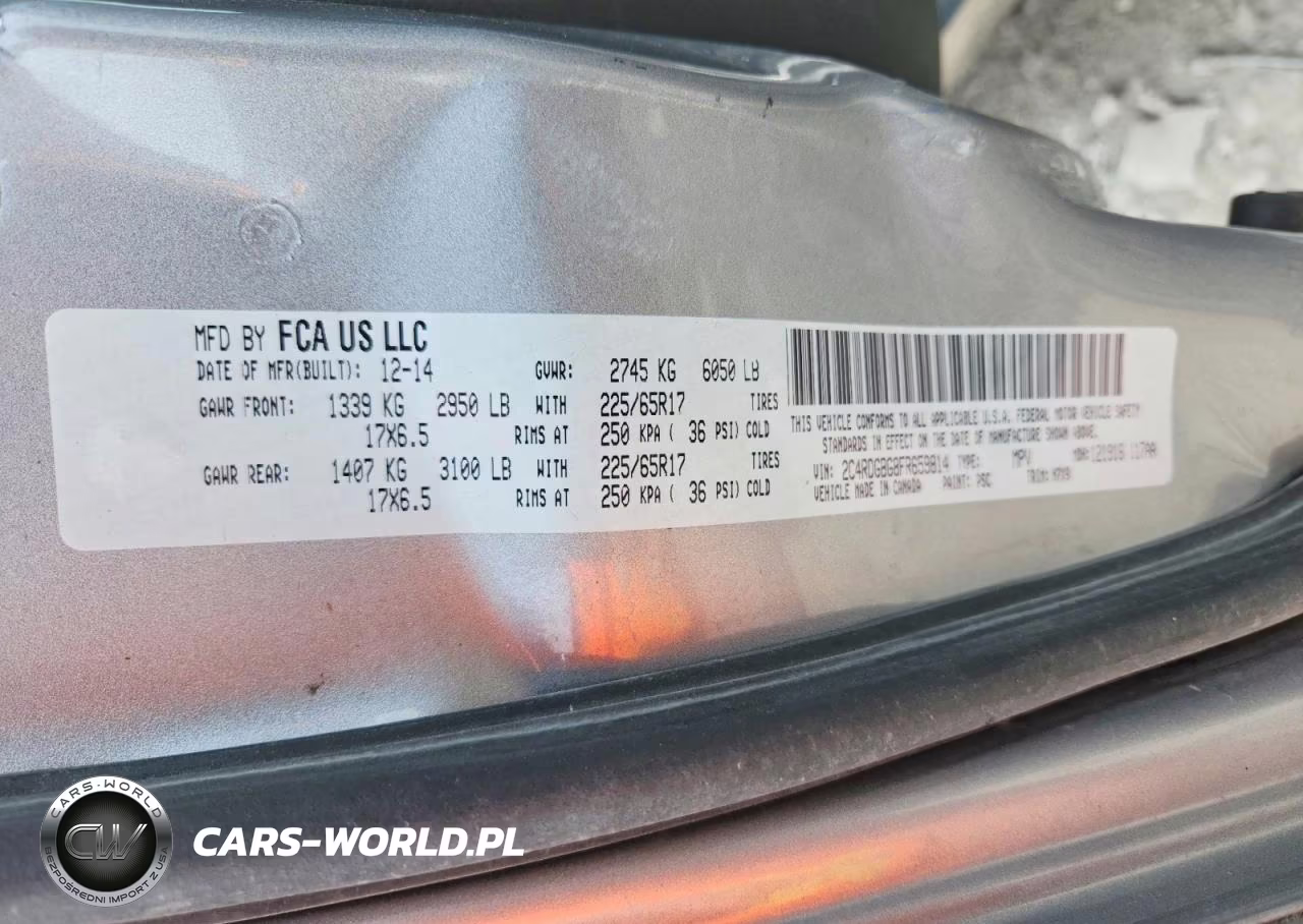 2015 Dodge Grand Caravan VIN:2C4RDGBG8FR659814 - 13