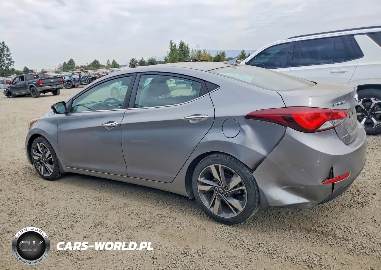2015 Hyundai Elantra Limited VIN:KMHDH4AEXFU344458 - 2