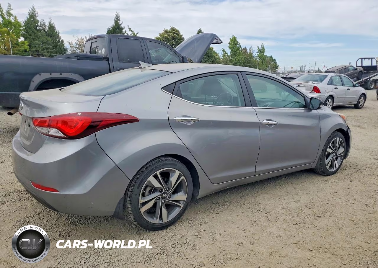 2015 Hyundai Elantra Limited VIN:KMHDH4AEXFU344458 - 3