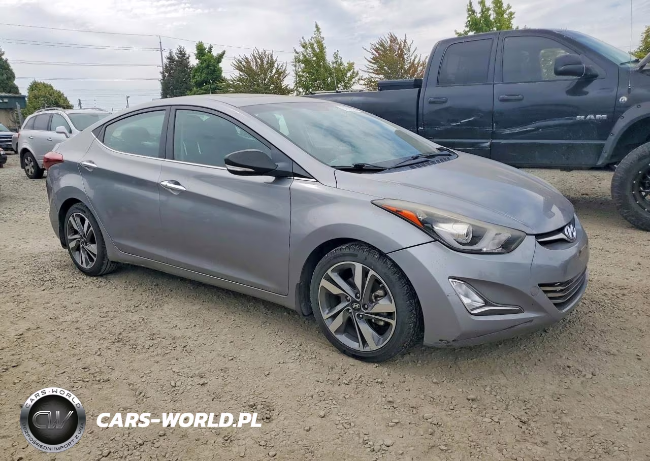 2015 Hyundai Elantra Limited VIN:KMHDH4AEXFU344458 - 4