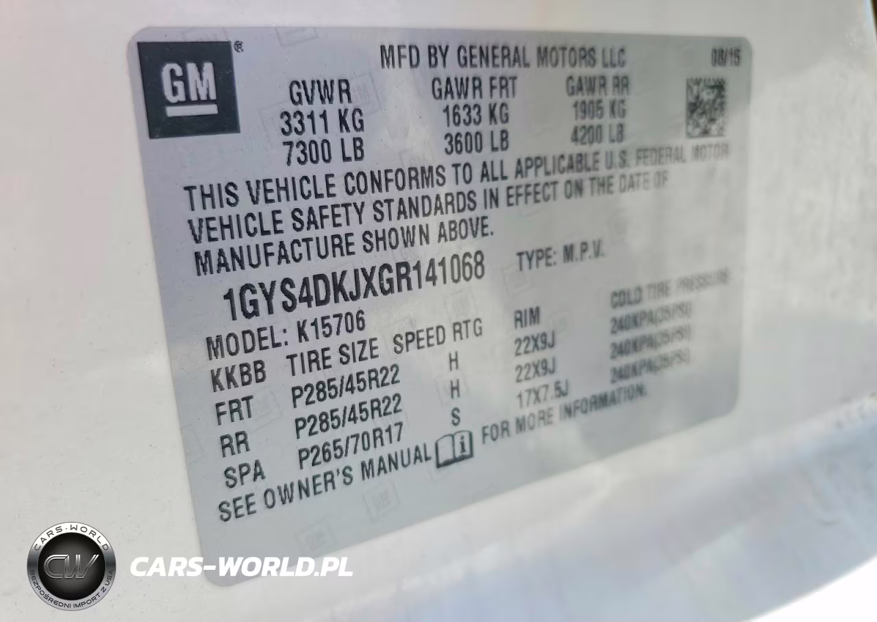 2016 Cadillac Escalade Platinum VIN:1GYS4DKJXGR141068 - 13