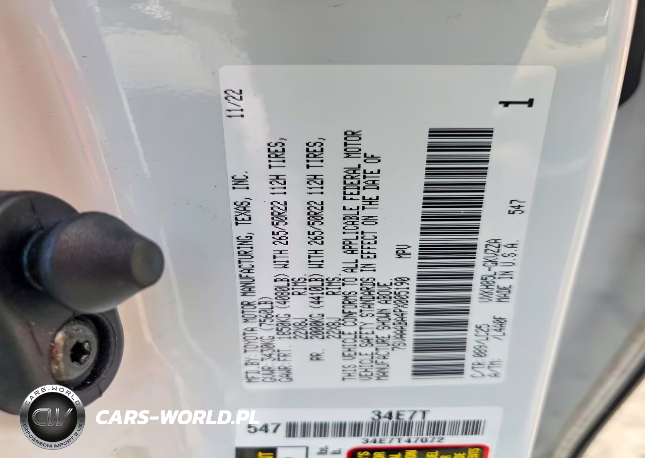 2023 Toyota Sequoia Capstone VIN:7SVAAABA4PX005190 - 14