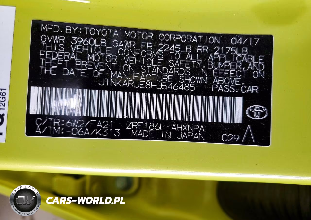 2017 Toyota Corolla Im Base VIN:JTNKARJE8HJ546485 - 12